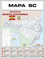 I - Mapa Santa Catarina - SC
